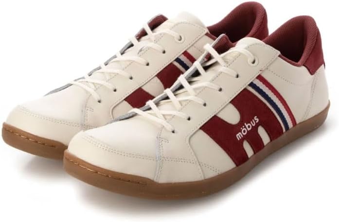 

Унисекс кожаные кроссовки Mosel Mobus, бордовый/кремовый