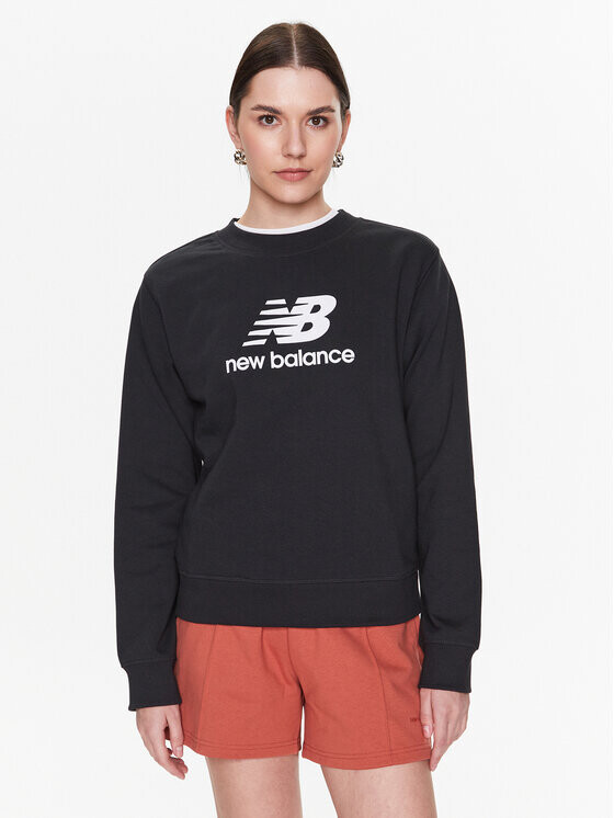 

Толстовка свободного кроя New Balance, черный