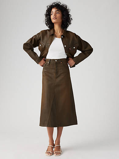 

Юбка Pay Day с покрытием Levi's, цвет Pay Day Skirt - Brown