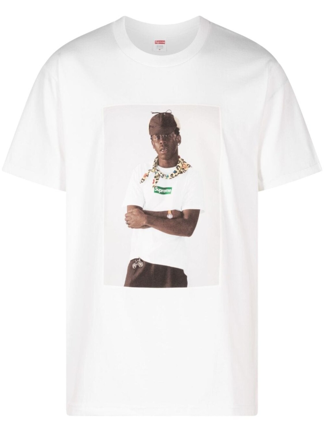 

Supreme футболка с принтом x Tyler The Creator, белый