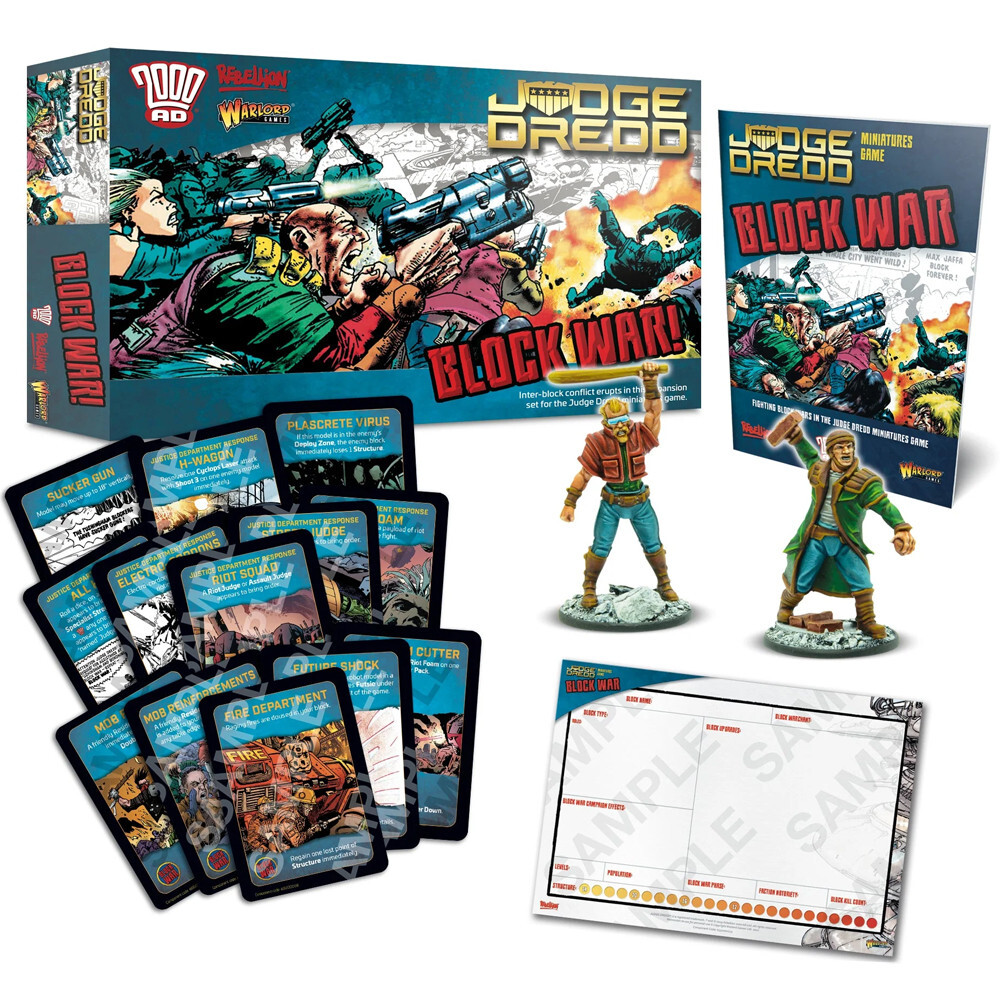 

Миниатюра Warlord Games Judge Dredd: Block War Expansion