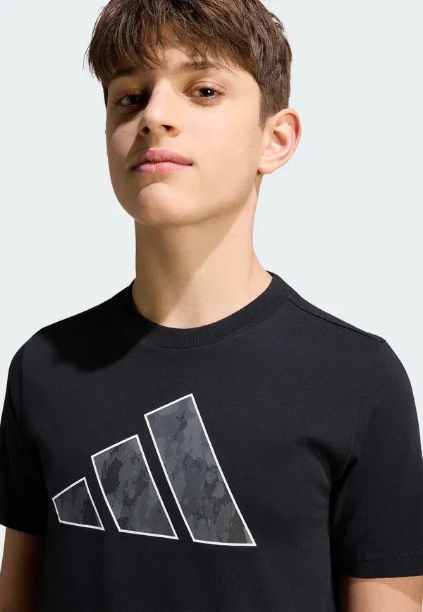 Футболка Adidas Sportswear J Camo T Print T-Shirt, черный