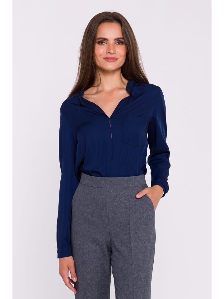 

Блуза Stylove Bluse, темно-синий