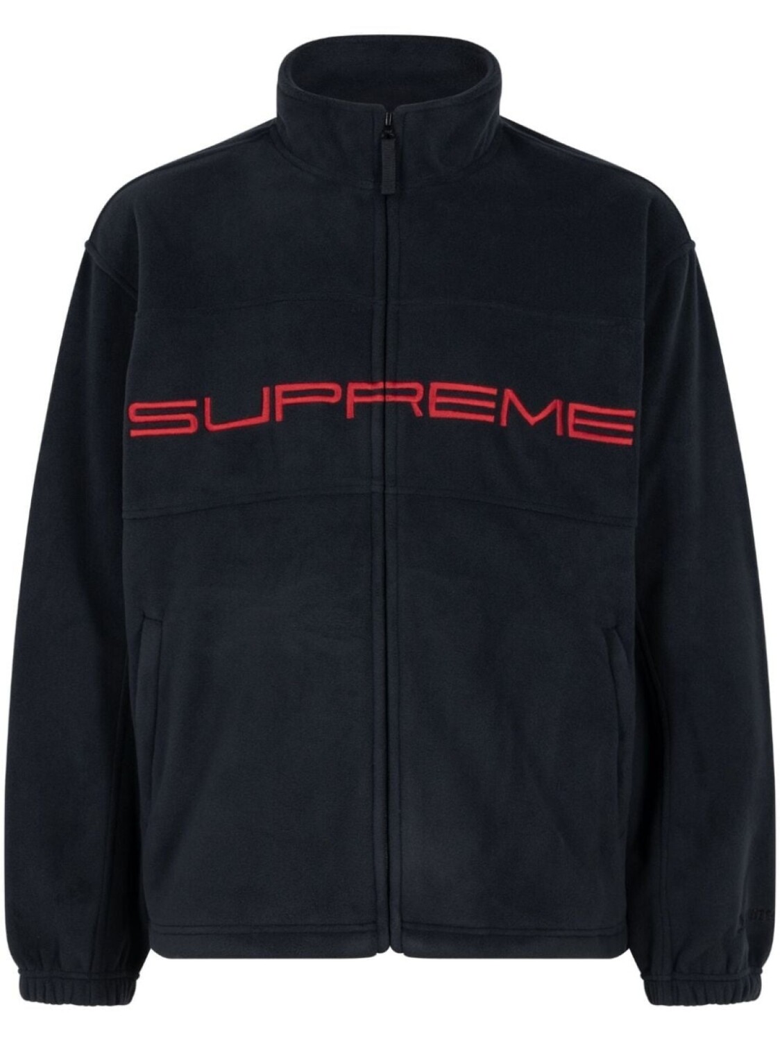 

Supreme куртка на молнии из коллаборации с Polartec, черный