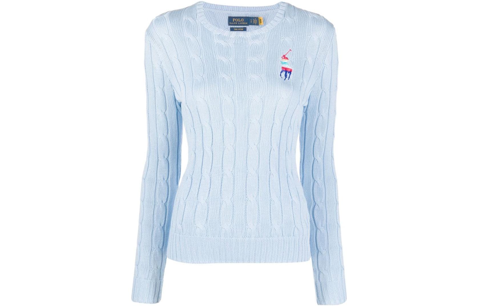 

Polo Ralph Lauren Женский свитер FW22 синего цвета