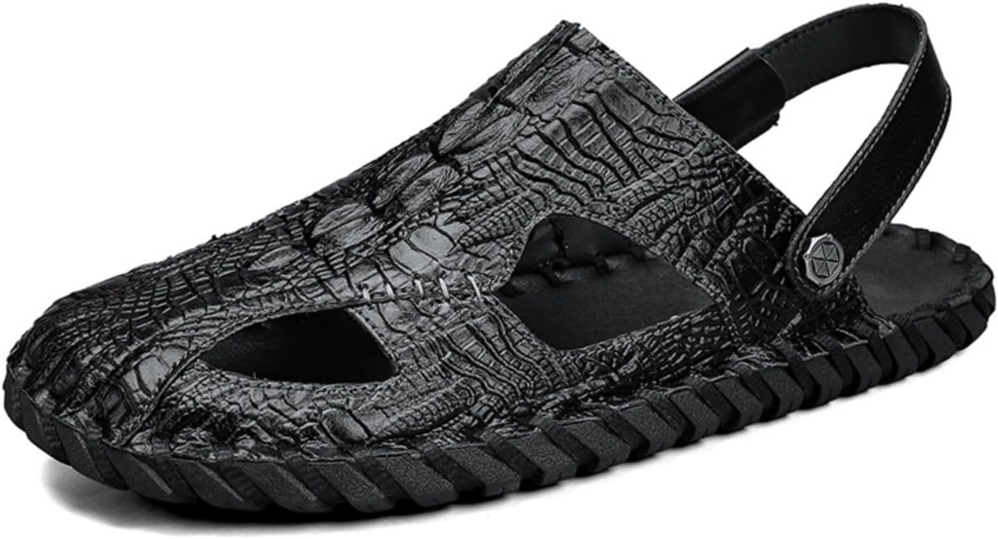 

Мужские летние сандалии для спорта и путешествий, легкие дышащие сандалии, пляжная обувь Ucilxi, черный