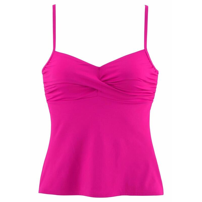 

s.Oliver Beachwear топ танкини на косточках »Испания« для женщин, цвет rosa
