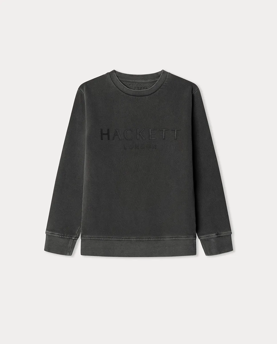 

Детская толстовка с круглым вырезом Hackett, индиго