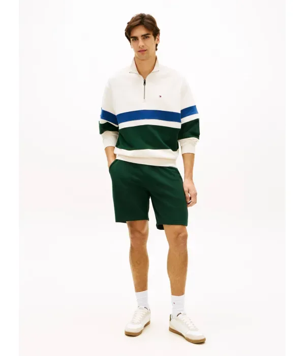 Шорты ESSENTIAL TERRY regular fit Tommy Hilfiger, бутылочно-зеленый — фото 2