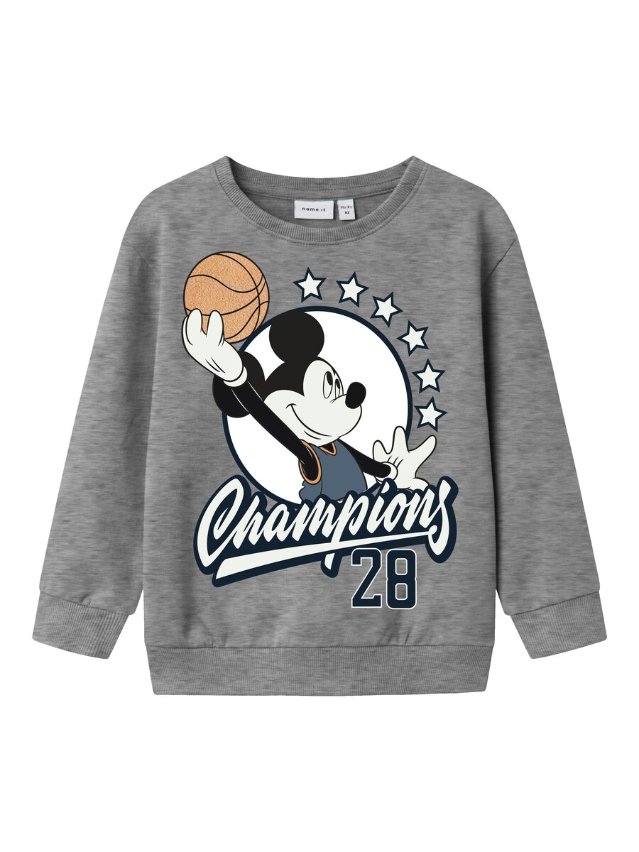 

Толстовка NAME IT NMMDARIUS MICKEY, пятнистый серый