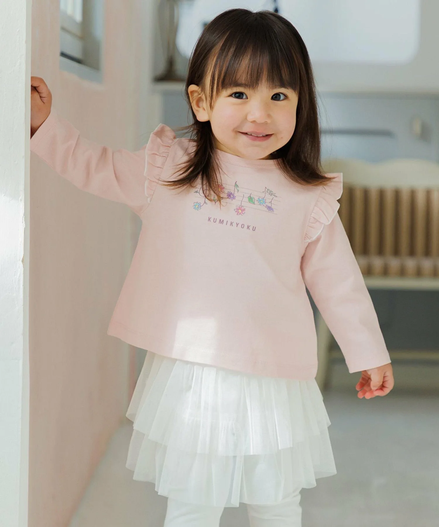 [80-90 см] Подарочный набор Baby Melody: футболка и юбка Kids Suite, Pink [012]