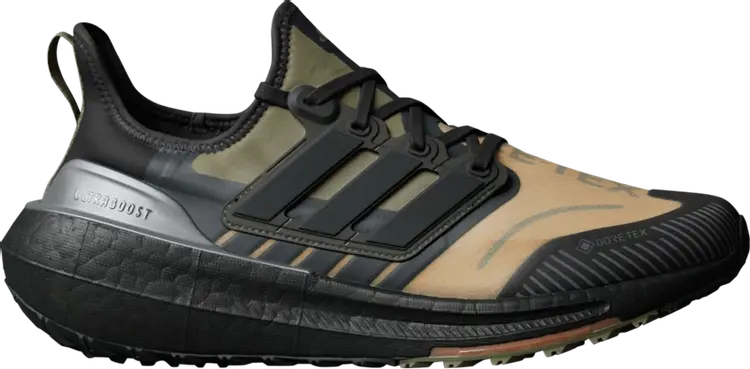

Кроссовки UltraBoost Light GORE-TEX 'Preloved Yellow Olive', зеленый