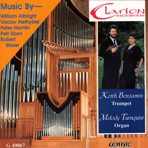 

CD диск Benjamin, Keith / Turnquist, Melody: Music for Trumpet & Organ