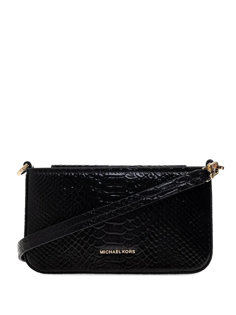 

Маленькая кожаная сумка через плечо Bryant Michael Michael Kors, черный
