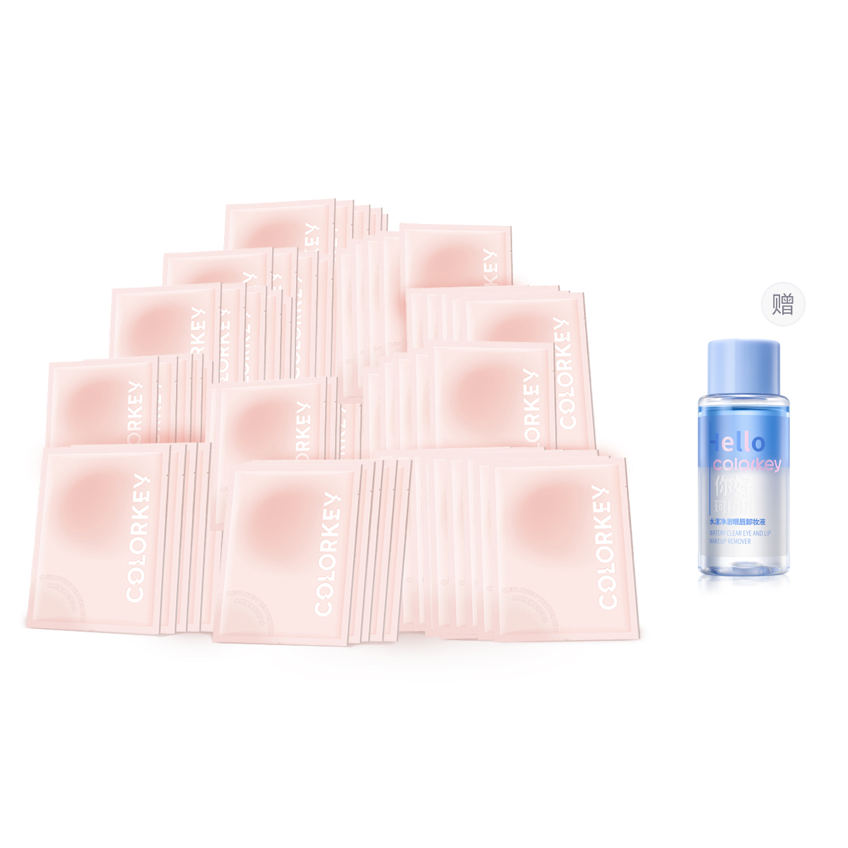 

Средство для снятия макияжа unisex Colorkey, 【Stock up】60 tablets