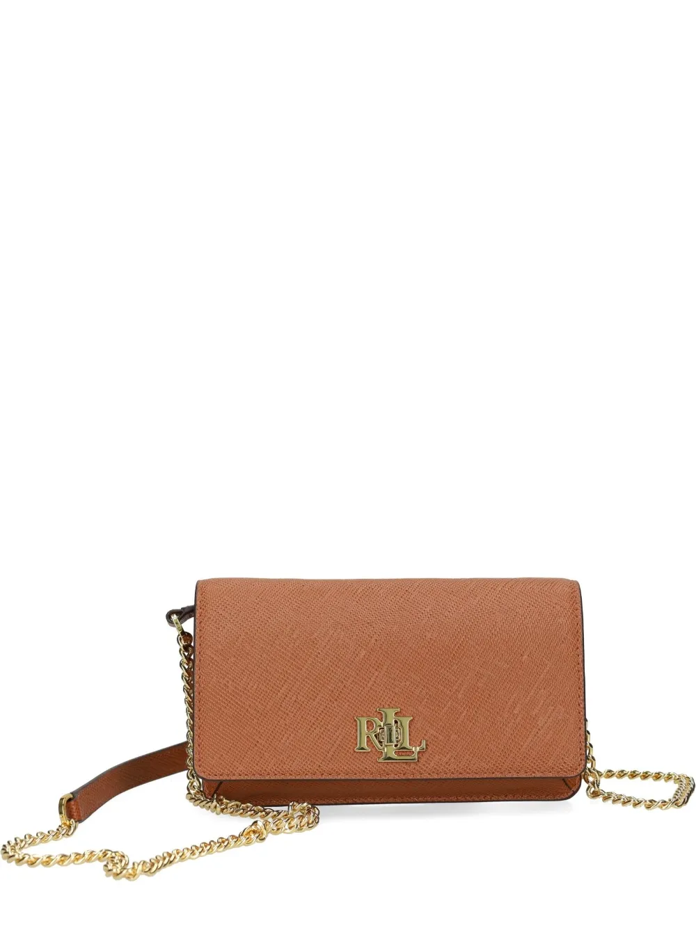 

Сумка через плечо с логотипом Lauren Ralph Lauren, коричневый