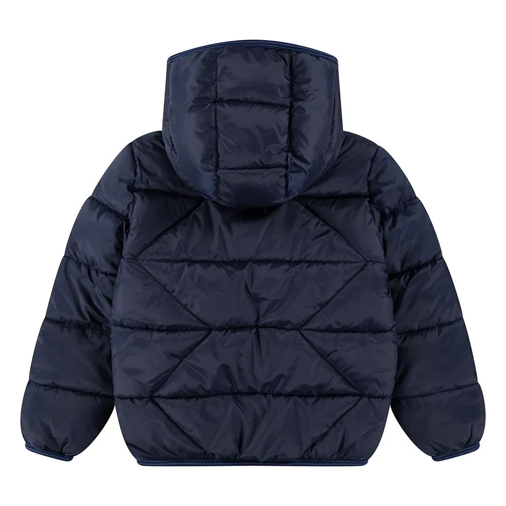 Пуховая куртка Levi's с подкладкой из искусственной овчины Sherpa, синий — фото 2