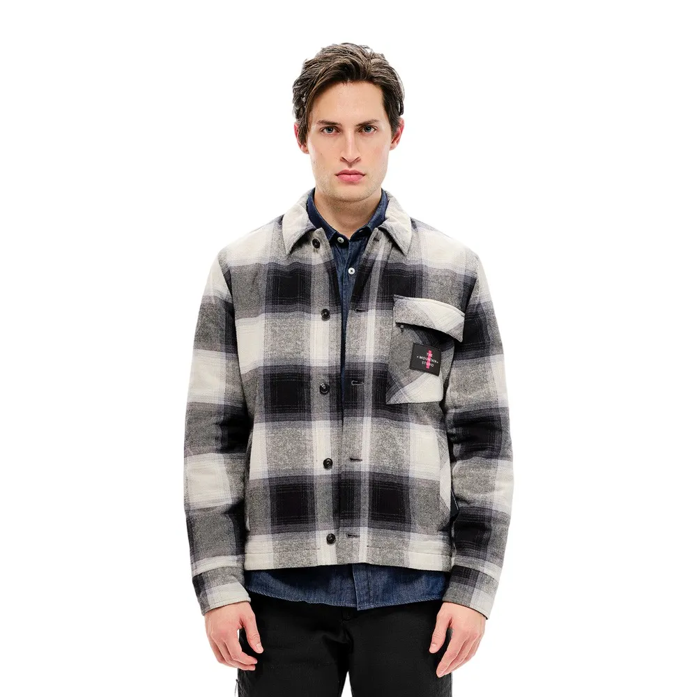 

Рубашка The Mountain Studio Padded overshirt, серый