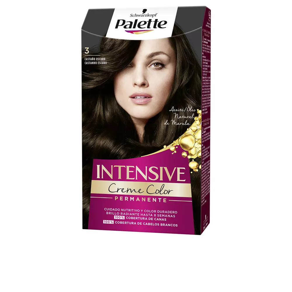 

Краска для волос Palette intensive tinte Palette, цвет 3-castaño oscuro, 1 шт.