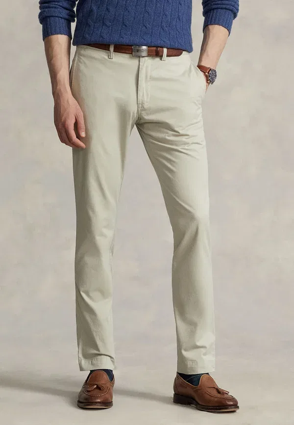 Брюки чинос Bedford stretch slim fit pant Polo Ralph Lauren, классический камень