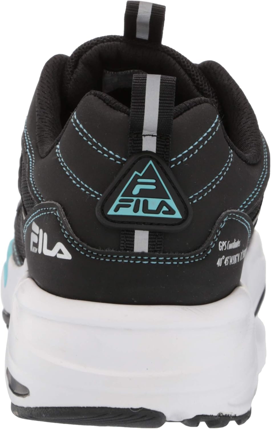 Мужские кроссовки Fila Trail Tracer, черный/белый/металлик серебристый — фото 3