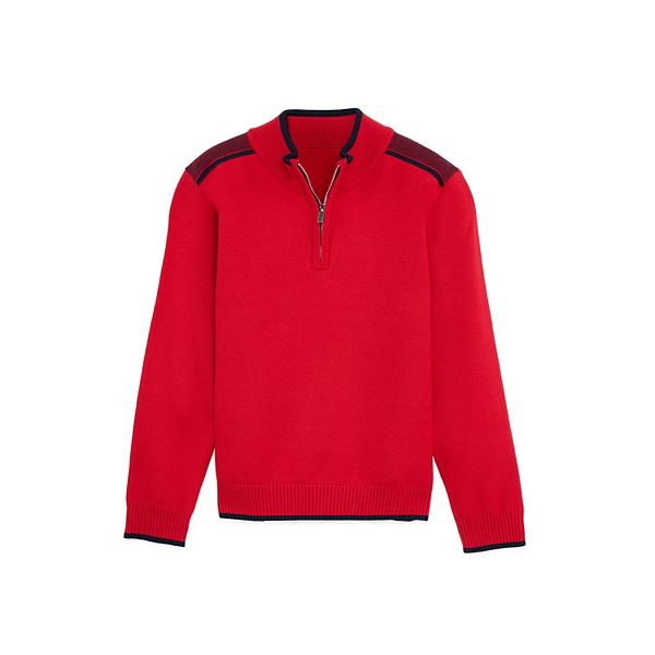 

Детский свитер с молнией на плече для мальчиков (4-12 лет) Rawx, Red