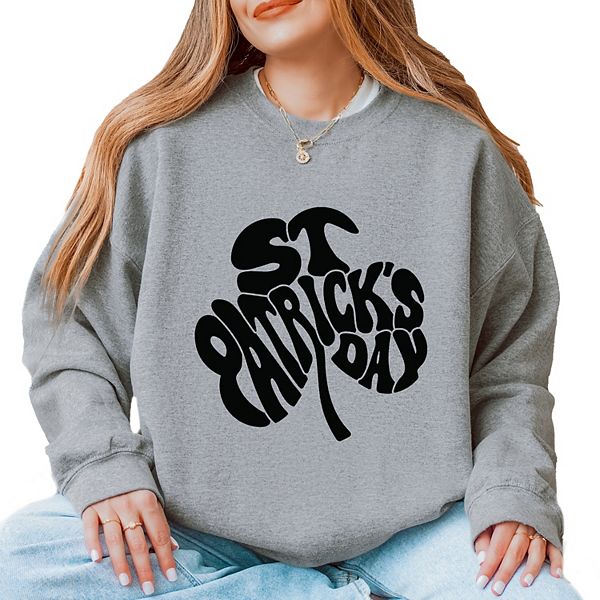 

Свитшот St Patrick's Day со словом Shamrock Simply Sage Market, Зеленый, Свитшот St Patrick's Day со словом Shamrock Simply Sage Market