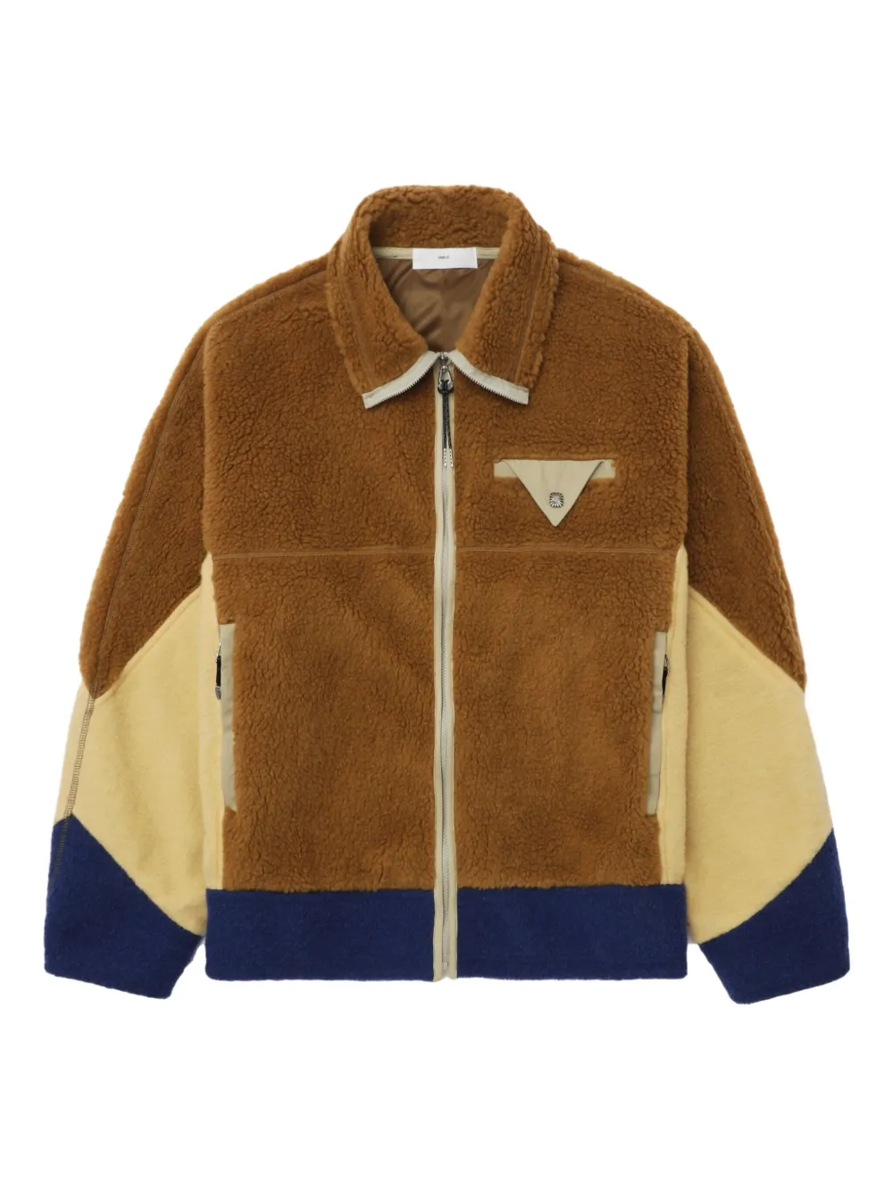 

Куртка с флисовыми вставками Toga, коричневый