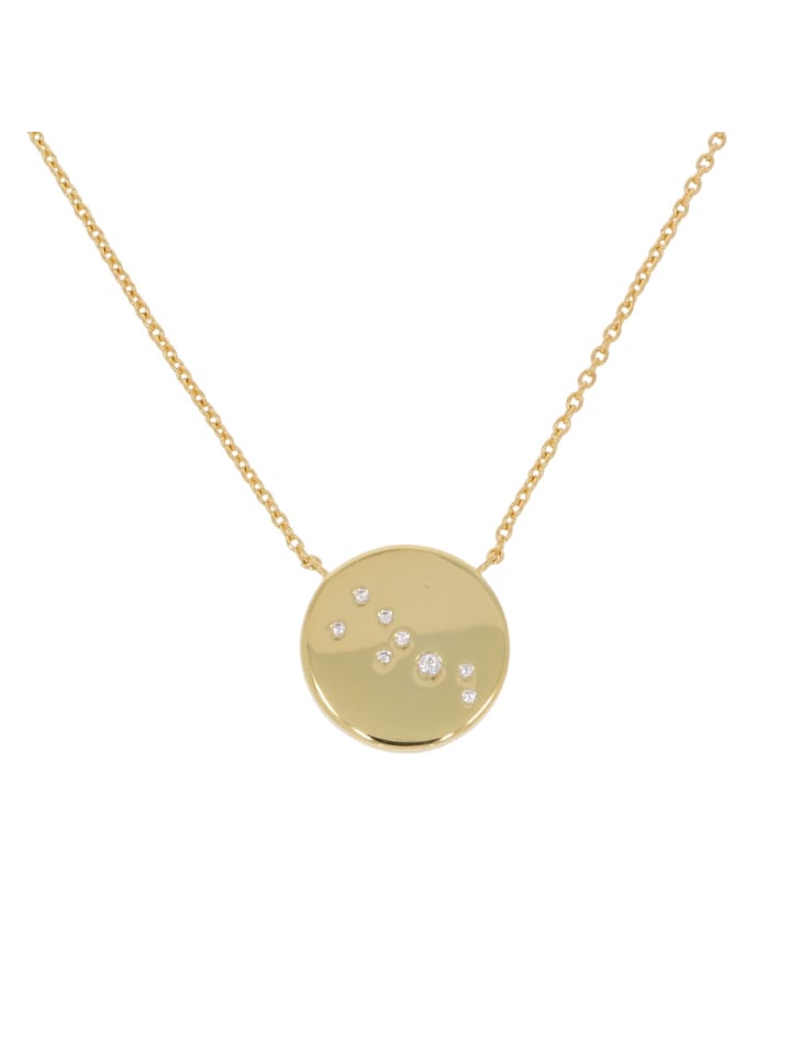 

SIF JAKOBS Позолоченное колье "Зодиакальный бык"