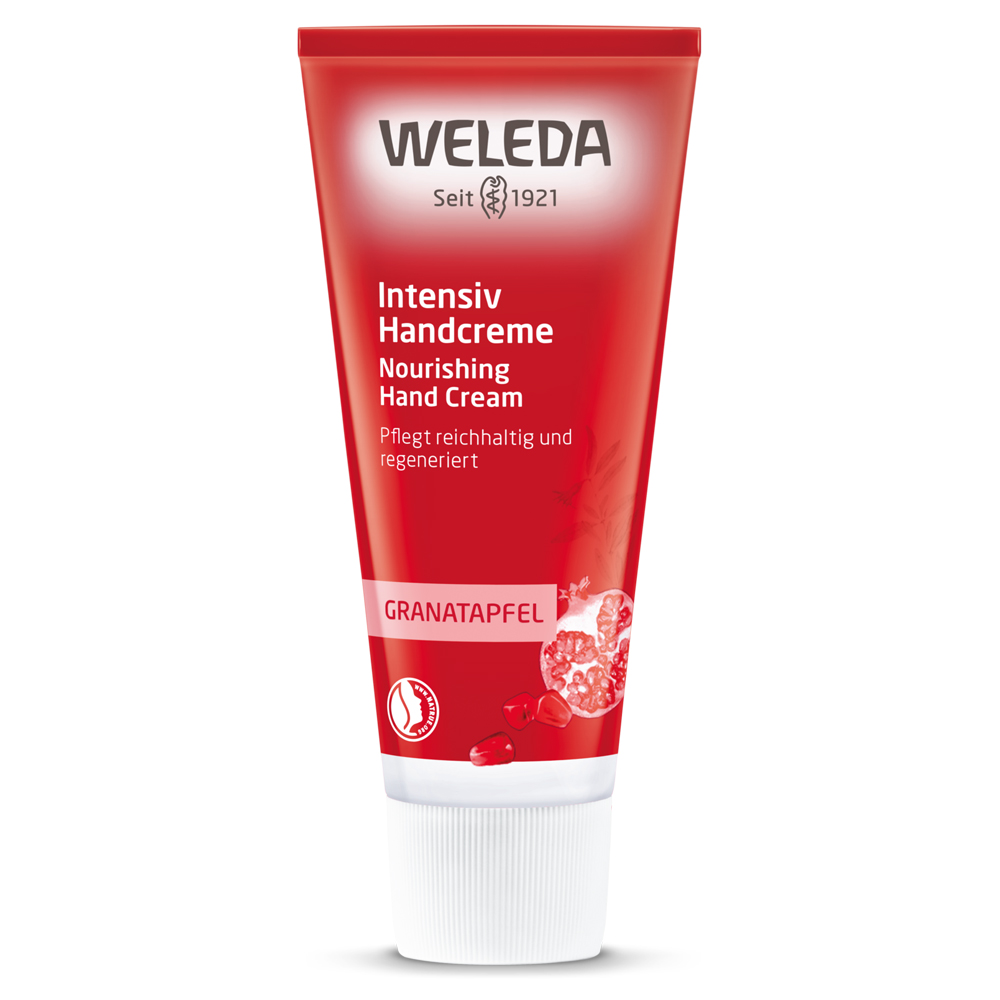 

Регенерирующий крем для рук с гранатом pomegranate nourishing hand cream Weleda, 50 мл