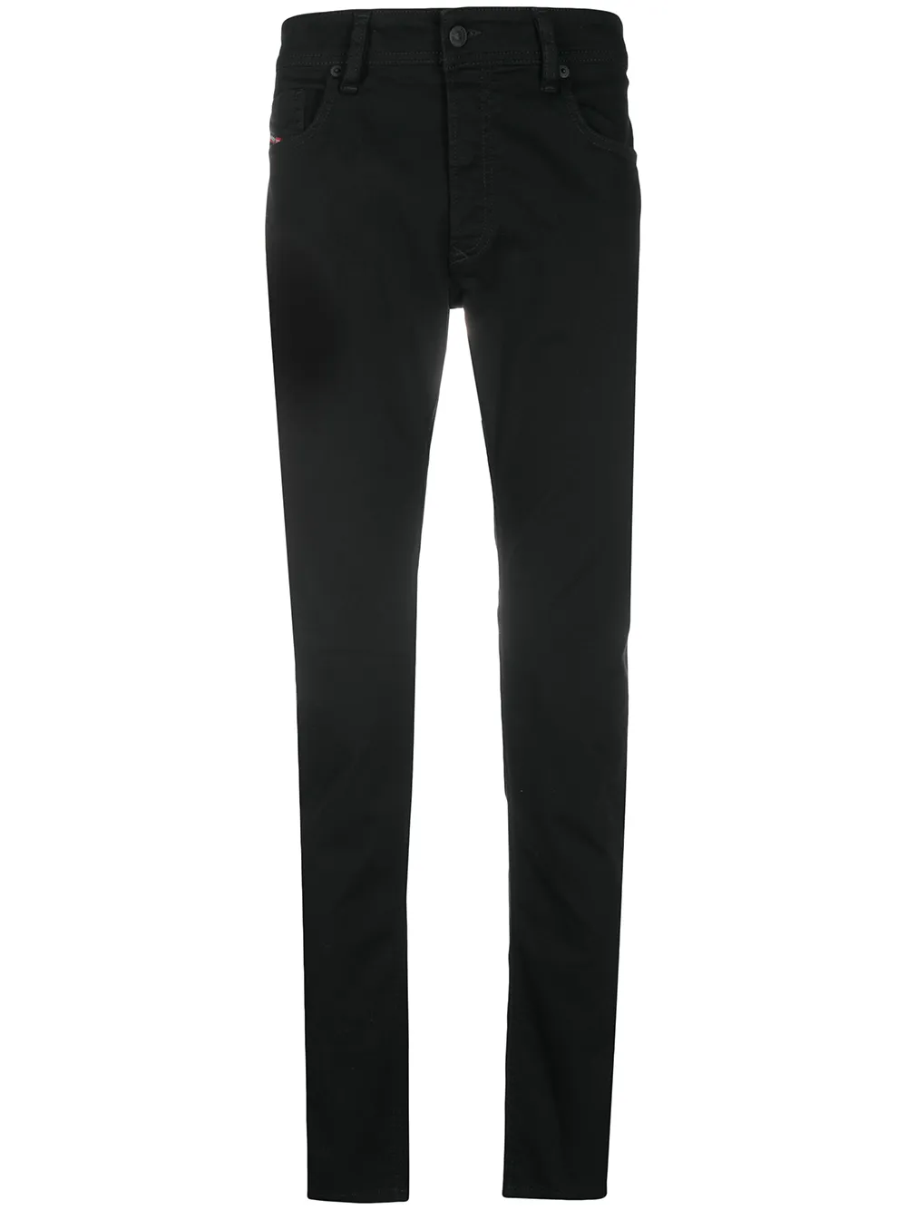 

Джинсы кроя слим Diesel, черный