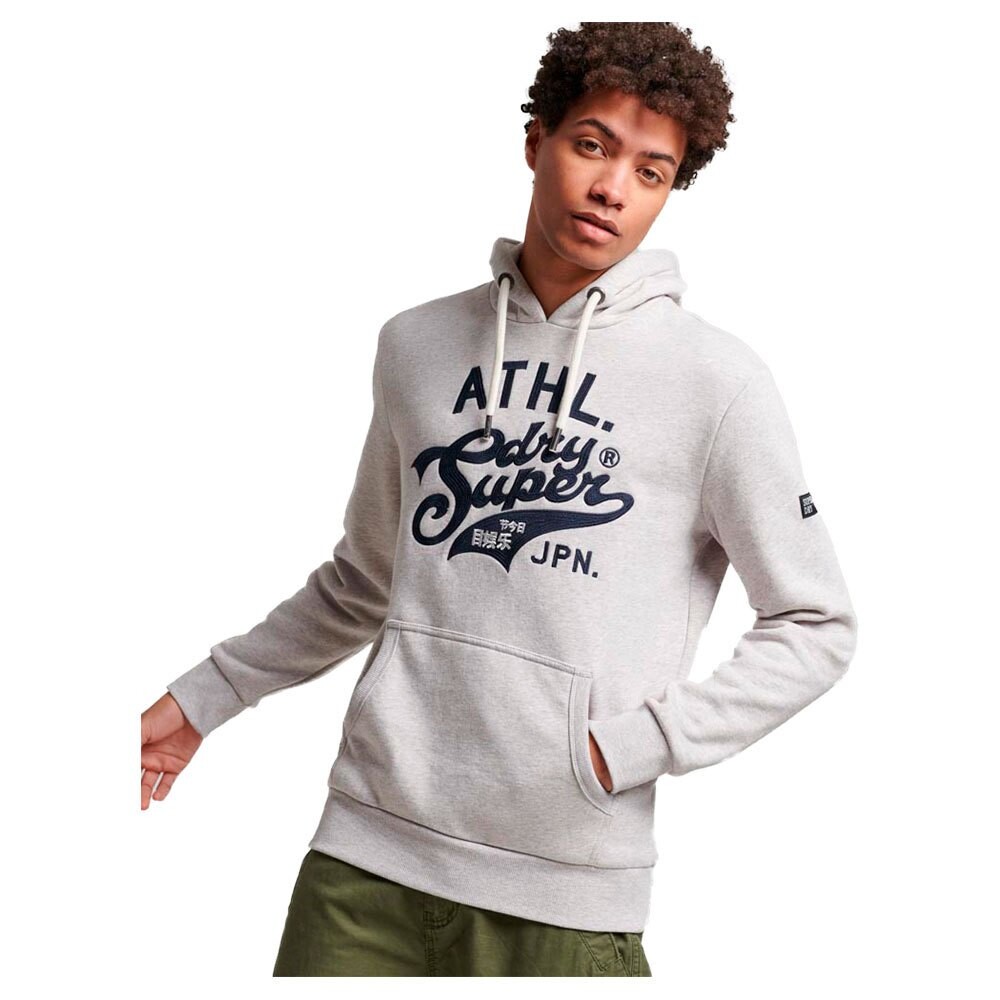

Худи Superdry Athletic Script Graphic, бежевый