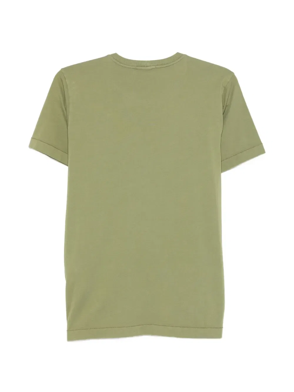 Футболка с нашивкой-логотипом Stone Island Junior, зеленый — фото 2