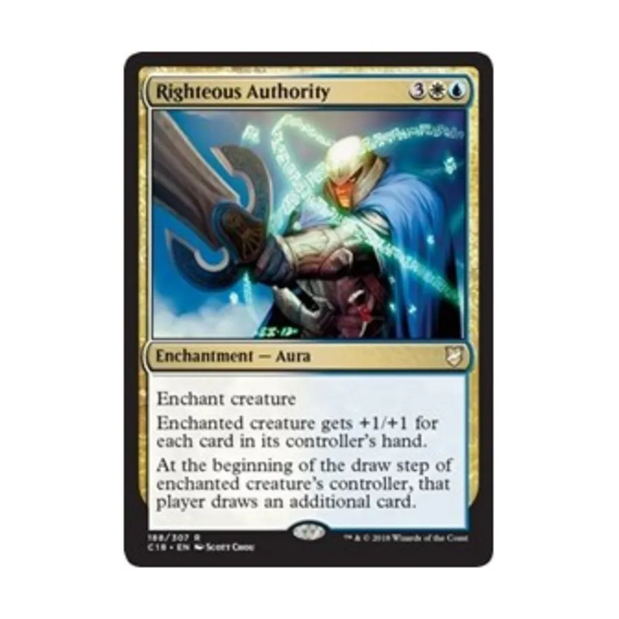 

CCG Праведная власть (клавиша R), MTG - Commander 2018