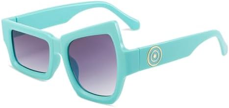 

Обычные забавные солнцезащитные очки для женщин, модные, для вечеринок, уличной моды, защита от УФ-излучения UV400, уникальные очки с индивидуальным стилем MTZJH, Green Gray