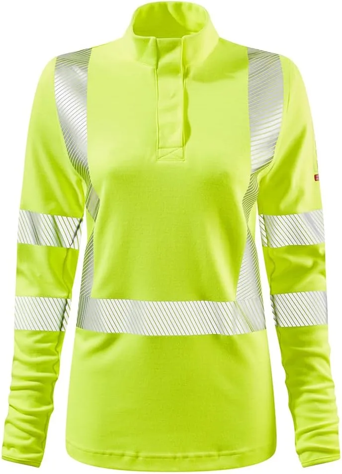 

SKANWEAR женская поло с защитой от дугового разряда и пламени Hi Vizibility STRATA