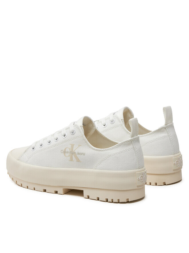 Кеды Calvin Klein Jeans Lugged Hybrid Laceup Ml Mtr, белый — фото 3
