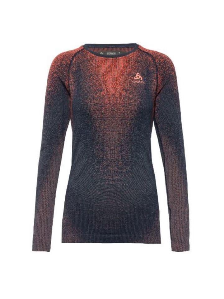 

Лонгслив Odlo Longsleeve BL TOP crew neck l/s BLACKCO, оранжевый