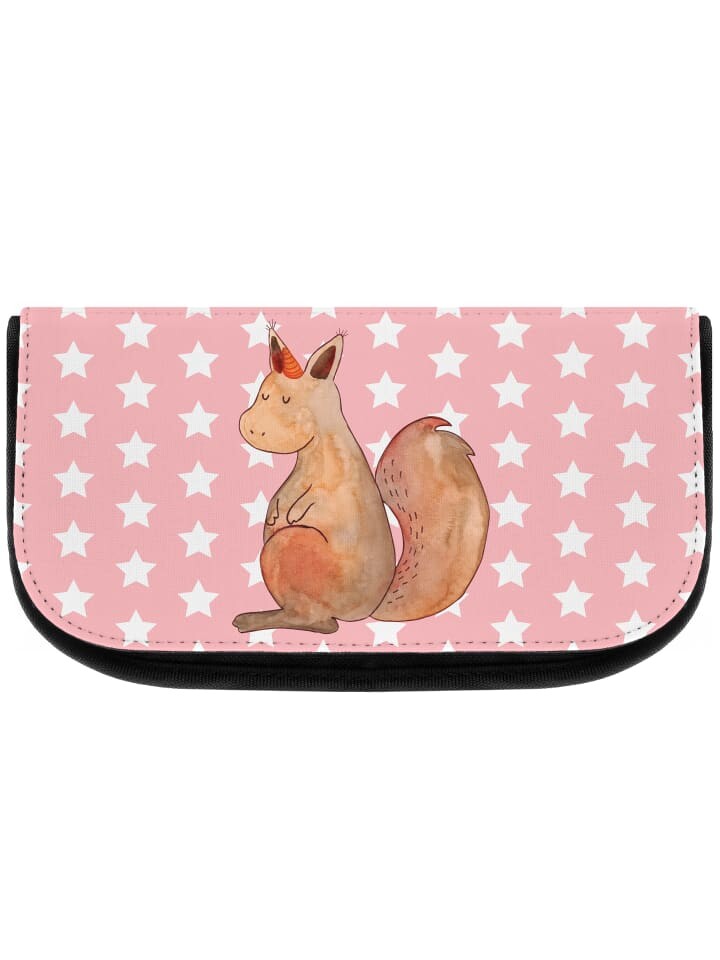 

Косметичка Mr & Mrs Panda Einhorn Glauben ohne Spruch, цвет rot pastell
