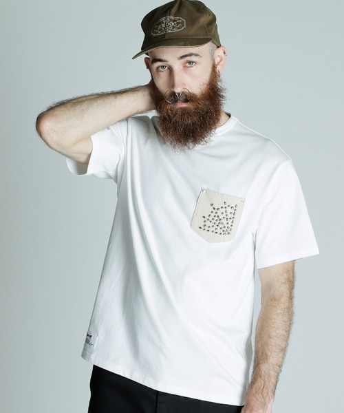 

Футболка с принтом паука, бренд Schott, цвет белый