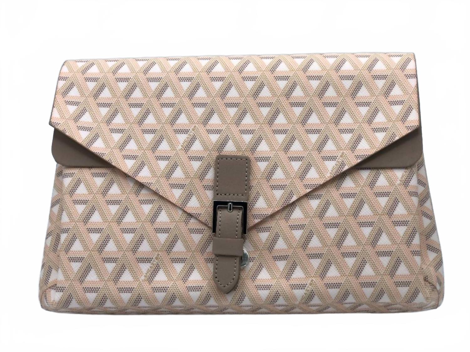 

Сумка через плечо Ikon Medium бежевого цвета Lancaster