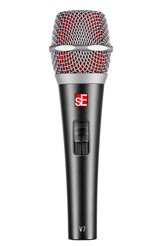 

Динамический суперкардиоидный микрофон sE Electronics V7-SW Handheld Supercardioid Dynamic Microphone with Switch