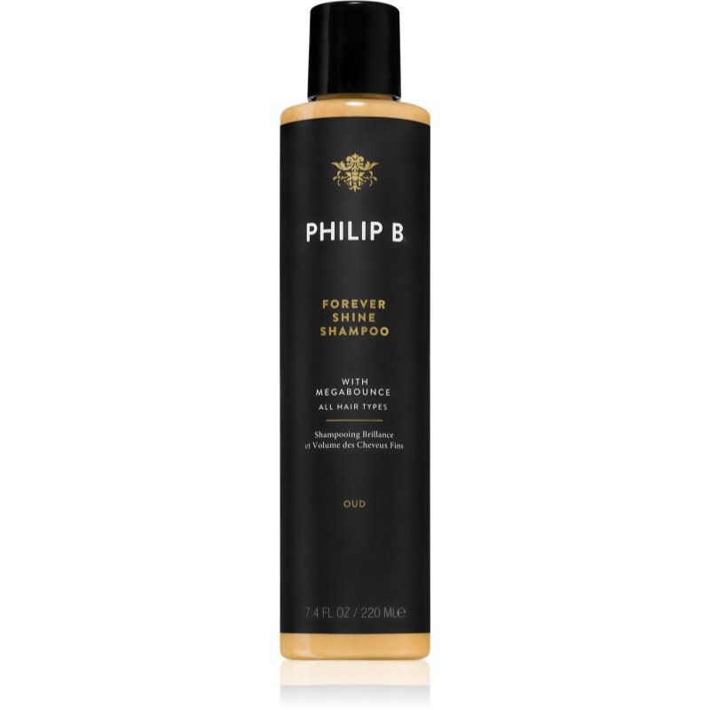 

Philip B. Forever Shine разглаживающий шампунь для блеска и мягкости волос 220 мл Inna Marka