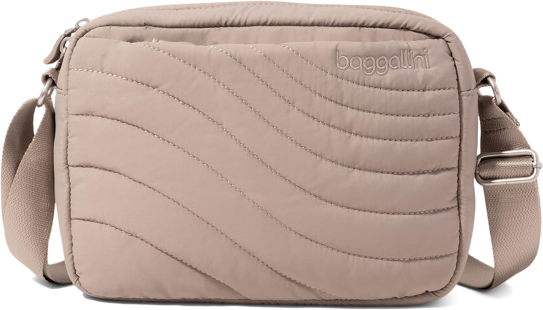 

Сумка кросс-боди Baggallini Set Wave Crossbody, цвет Moonrock Wave Puff