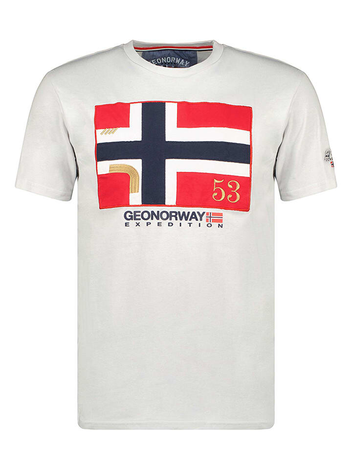 

Футболка Geographical Norway, светло-серый