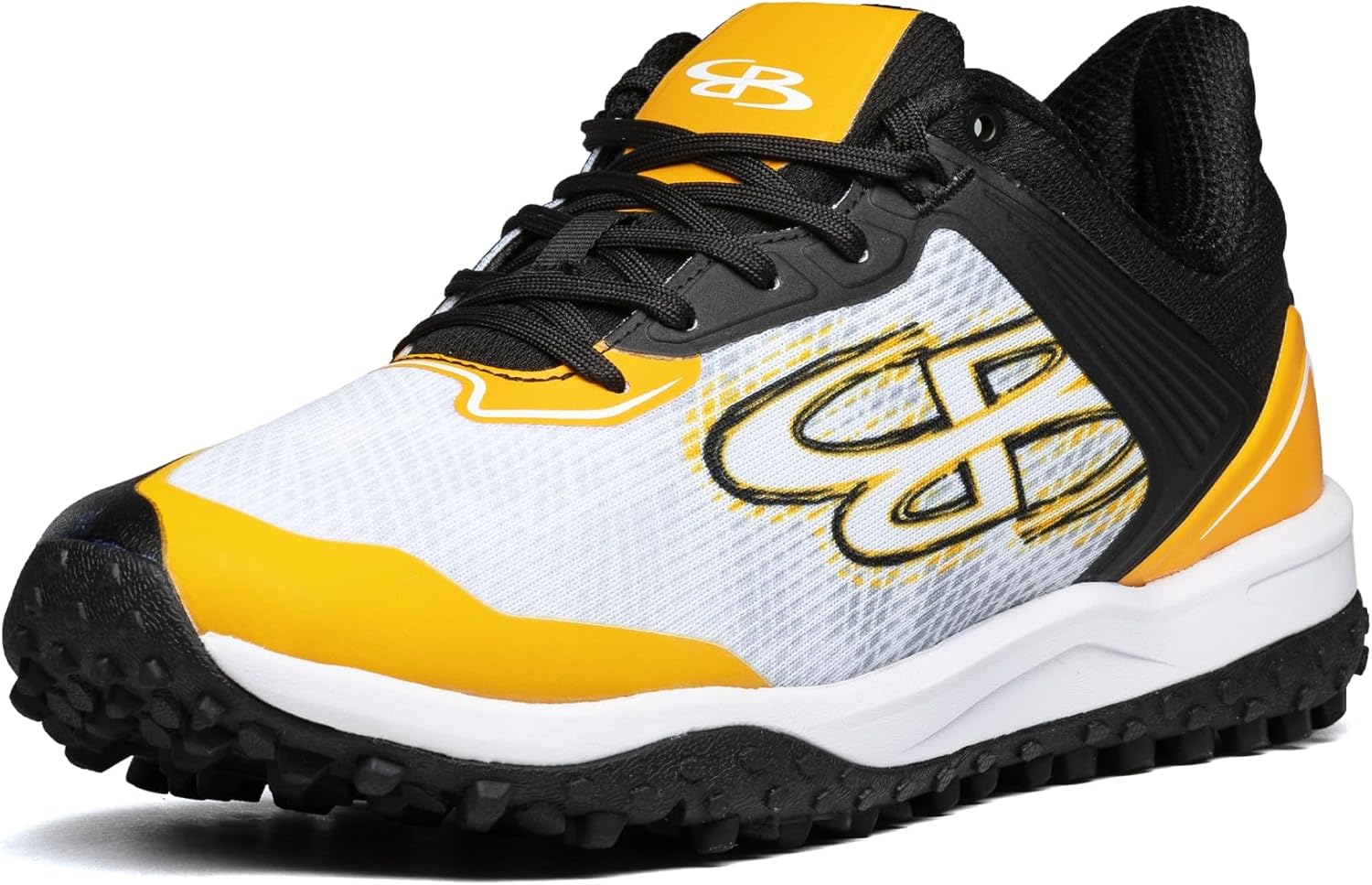 

Мужские кроссовки Boombah Viper Venom для газона - несколько вариантов цветов - различные размеры, белый/черный/золотой