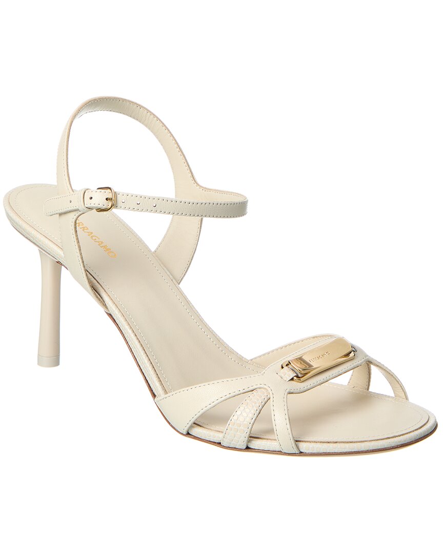 Ferragamo New Vara Кожаные сандалии Salvatore Ferragamo, розовый