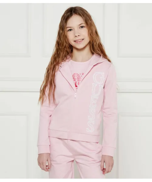 

Толстовка Regular fit Guess, розовый