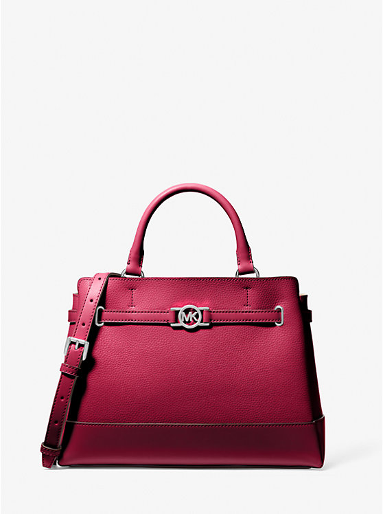 

Большая сумка из шагреневой кожи Reed Michael Kors, красный