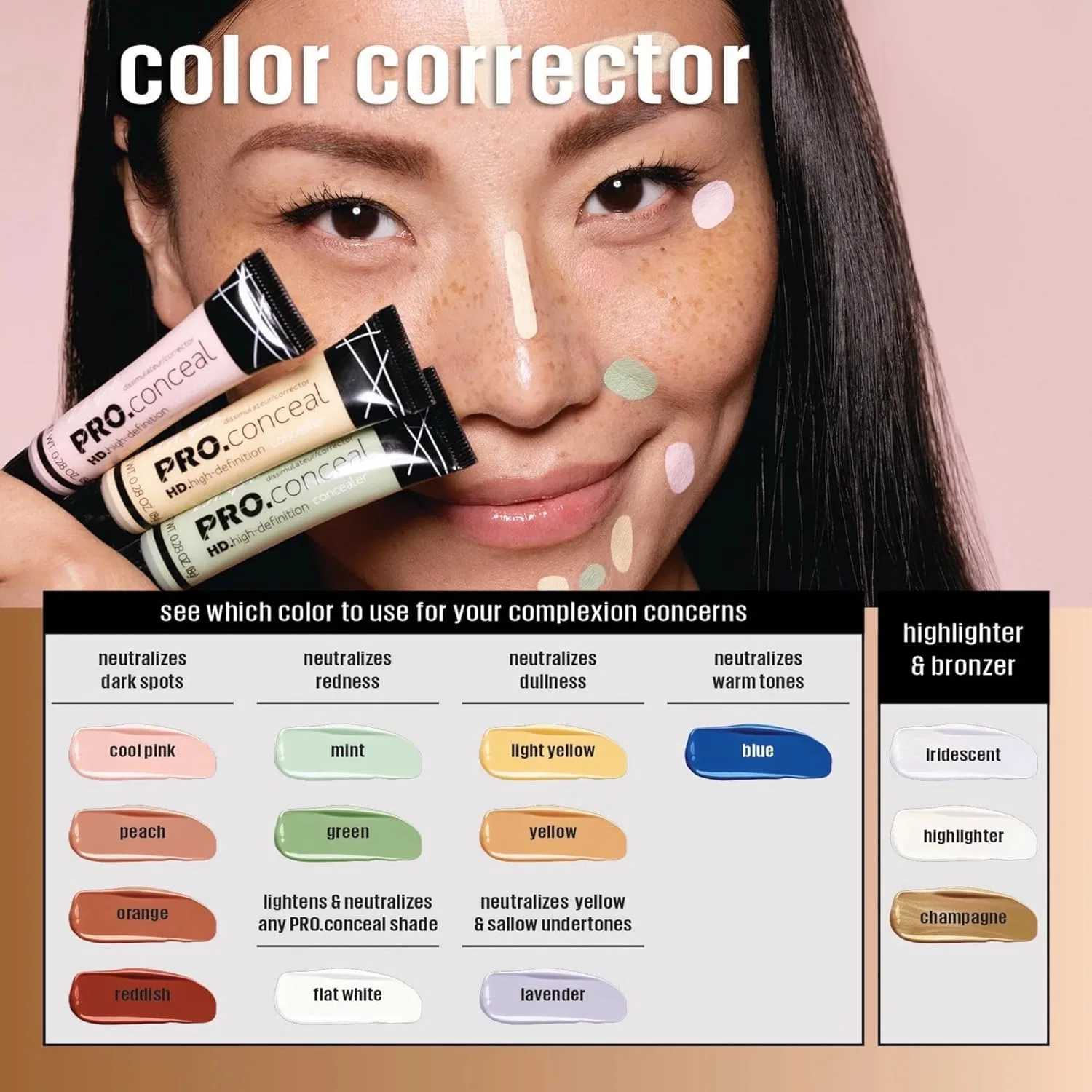 Консилер «Pro Conceal HD High Definition» от L.A. Girl L.A. Girl, Dark — фото 4